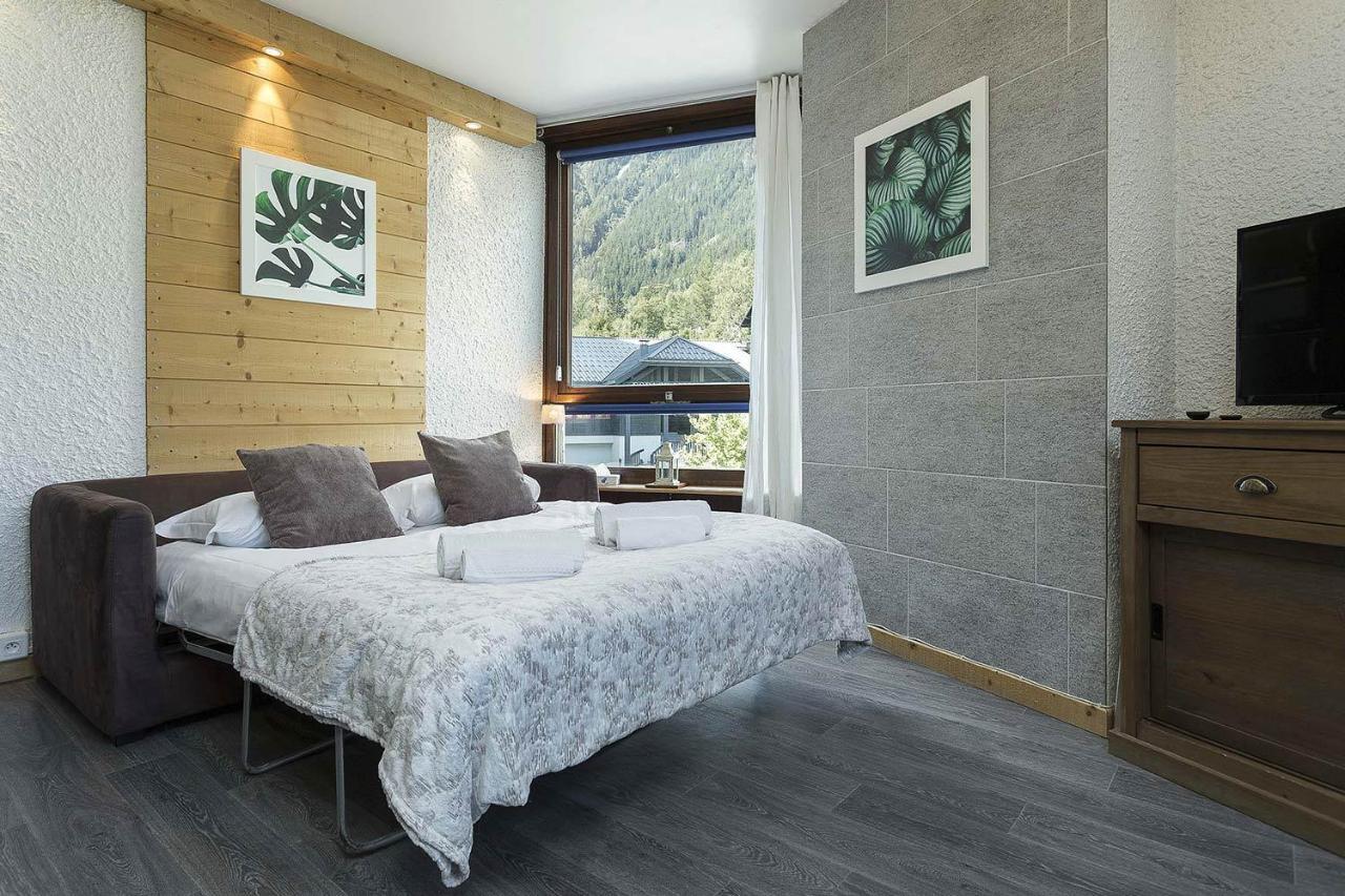 Apartment Beausite - Alpes Travel - Central Chamonix - Sleeps 2-4 Eksteriør bilde